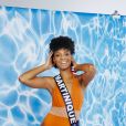  Séphorah Azur , Miss Martinique, en bikini pour l'élection de Miss France 2021.