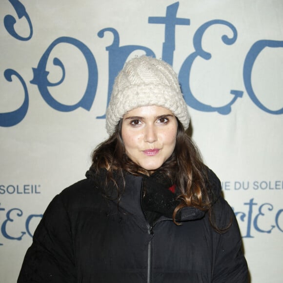 Joyce Jonathan - People à la première du spectacle "CORTEO" du Cirque du Soleil à l'AccorHotels Arena Bercy à Paris. Le 12 décembre 2019. © Christophe Aubert via Bestimage