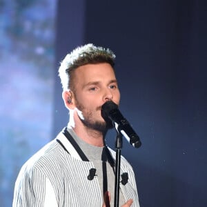 Exclusif - Matt Pokora (M. Pokora) - Enregistrement de l'émission "Vivement Dimanche prochain" au studio Gabriel à Paris, présentée par M.Drucker et diffusée le 28 avril 2019 sur France 2. Le 10 avril 2019 © Guillaume Gaffiot / Bestimage 