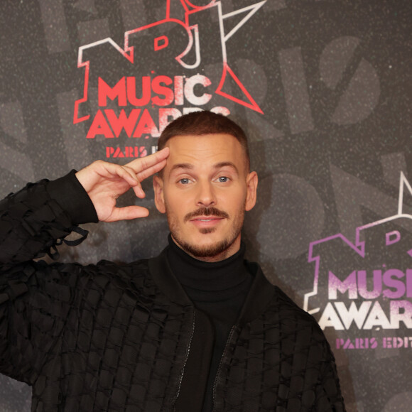 M. Pokora lors de la 22e édition des NRJ Music Awards à la Seine musicale, le 5 décembre 2020.