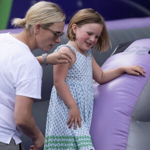 Mia Tindall et Zara Tindall - "2019 Festival of British Eventing" dans le parc Gatcombe au Royaume-Uni. Le 2 août 2019.