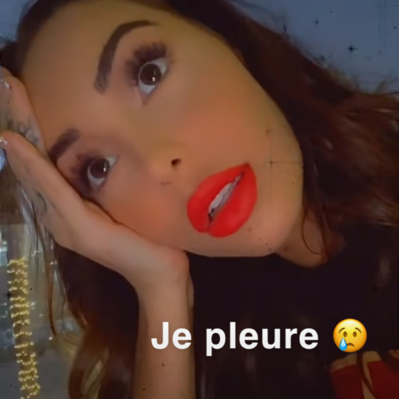 Milann casse les Amina Muaddi de Nabilla Benattia, le 14 décembre 2020