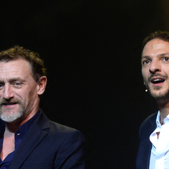 Jean-Paul Rouve et Vincent Dedienne - Grand Prix Sacem 2018 à la salle Pleyel à Paris présenté par V. Dedienne, le 10 décembre 2018. © Veeren/Bestimage