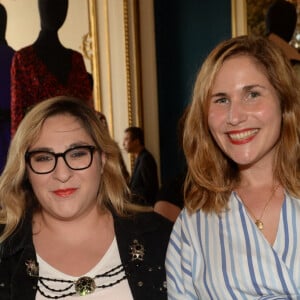 Exclusif - Marilou Berry, Joséphine Draï à la soirée de lancement de la collection capsule Marina Rinaldi by Fausto Puglisi à l'hôtel d'Evreux à Paris le 2 juillet 2018. © Rachid Bellak / Bestimage