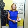 Julie Gayet, membre du jury - 3ème cérémonie de remise du prix "Alice Guy" au cinéma Max Linder à Paris. Le 10 septembre 2020 