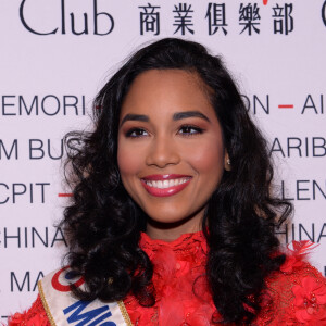 Clémence Botino (Miss France 2020) lors du déjeuner d'affaires "Edition Spéciale Femmes" de la 5ème édition du Chinese Business Club à l'occasion de la journée internationales des droits des femmes au Pavillon Cambon Potel et Chabot, à Paris, France, le 9 mars 2020. © Rachid Bellak/Bestimage