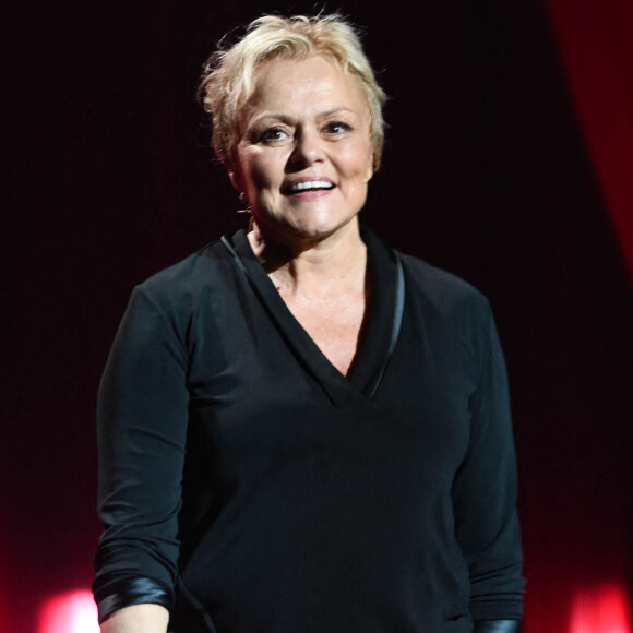 Muriel Robin - Générale du nouveau spectacle "Muriel Robin et Pof !" au Palais des Sports à Paris le 3 octobre 2019. © Coadic Guirec/Bestimage