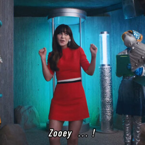 Katy Perry et Zooey Deschanel dans le clip de la chanson "Not The End Of The World".