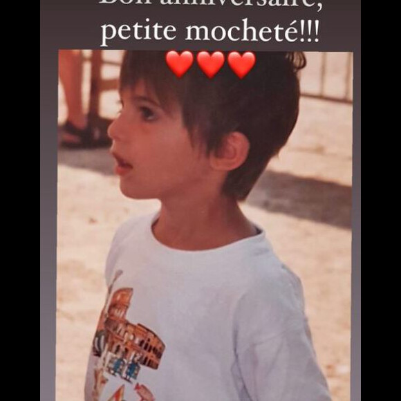 Flavie Flament souhaite un bon anniversaire à son fils Antoine, le 23 décembre 2020in