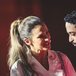 Exclusif - Vitaa et Slimane - Scène - Enregistrement de l'émission "Tous ensemble pour la musique" pour la fête de la musique 2020 à l'AccorHotels Arena à Paris le 18 juin 2020. © Cyril Moreau / Veeren Ramsamy / Bestimage