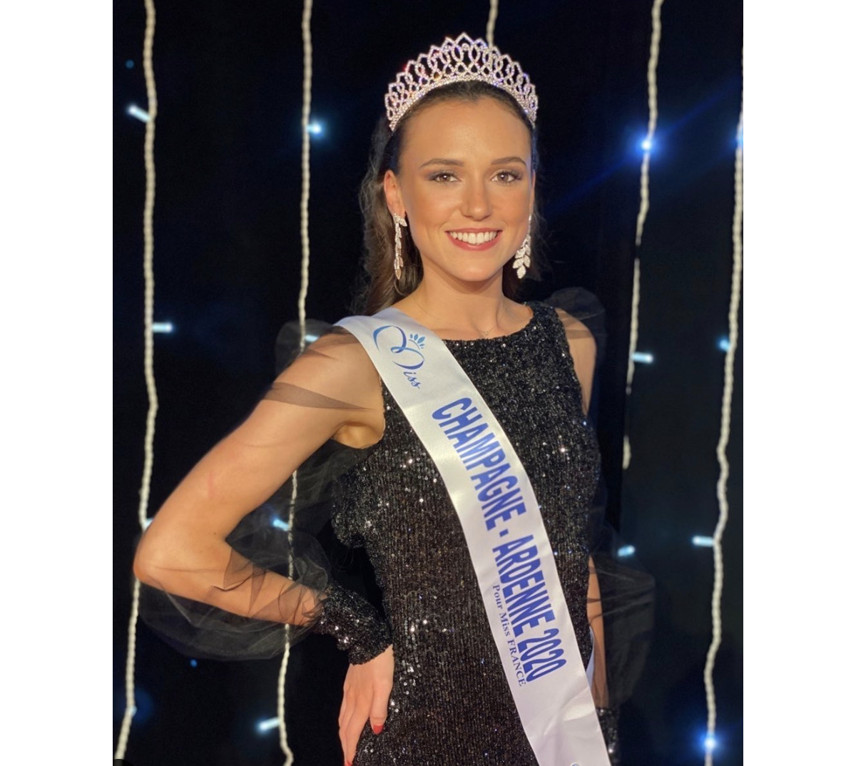 Photo Gwenegann Saillard Miss Champagne Ardenne Qui Pr Tendait Au