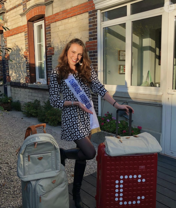 Gwenegann Saillard, Miss Champagne-Ardenne qui prétendait au titre de Miss France 2021.