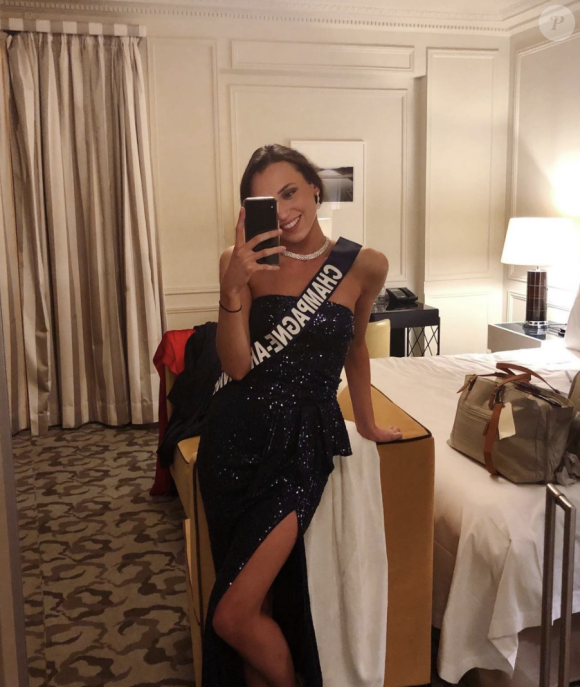 Gwenegann Saillard, Miss Champagne-Ardenne qui prétendait au titre de Miss France 2021.
