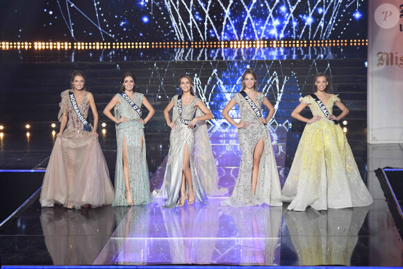 Les 5 finalistes de Miss France 2021.