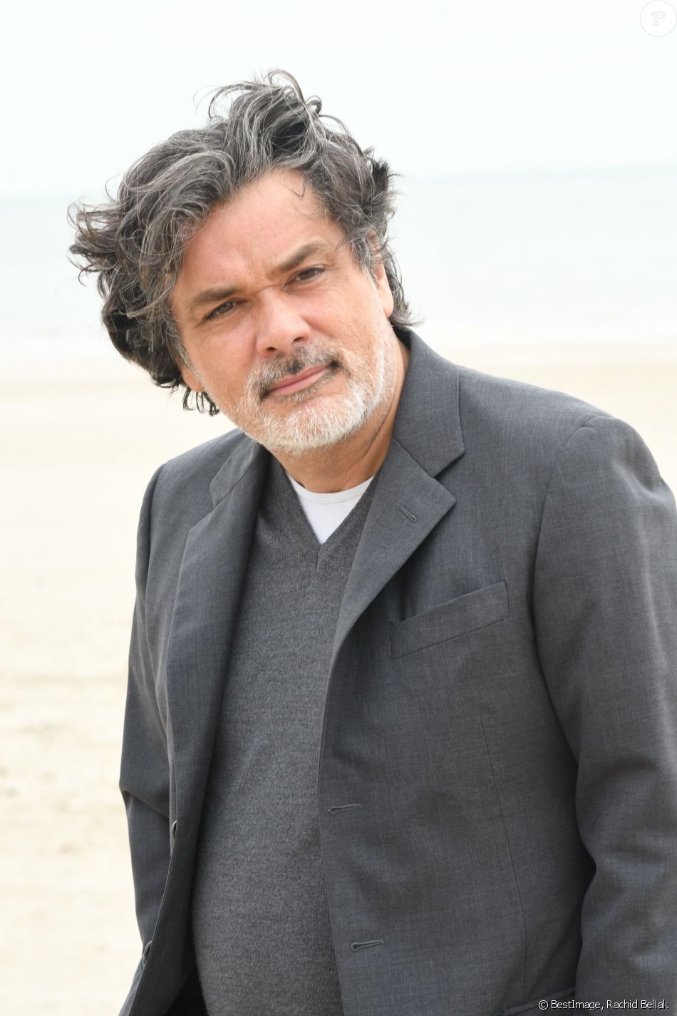 Semi-exclusif - Christophe Barratier - Rendez-vous sur la plage de La Baule lors de la 4ème édition le Festival du Cinéma et Musique de Film de La Baule le 10 novembre 2017. © Rachid Bellak/Bestimage