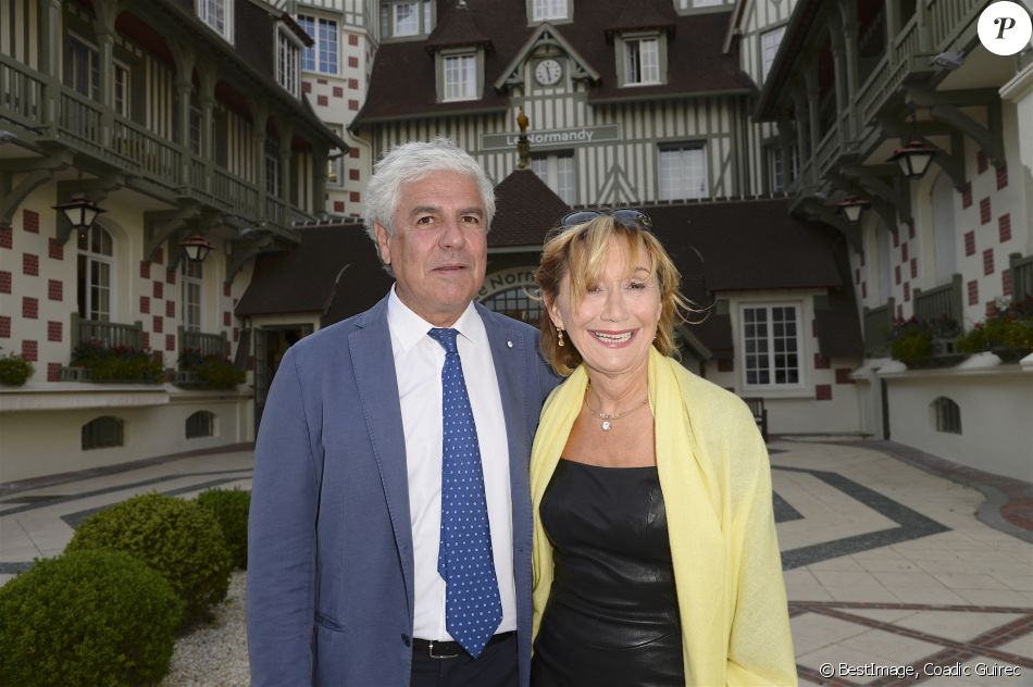 Marie-Anne Chazel et son compagnon Philippe Raffard - Inauguration de l ...