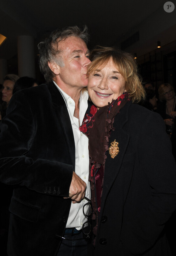 Franck Dubosc et Marie-Anne Chazel - Backstage de la représentation "Dream Compagnie Julien Lestel" à la salle Pleyel à Paris le 16 janvier 2020. © Coadic Guirec-Pierre Perusseau/Bestimage