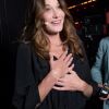 Exclusif - Carla Bruni Sarkozy - Backstage de l'enregistrement de l'émission "La Chanson secrète 6" à la Scène musicale à Paris © Gaffiot-Moreau / Bestimage