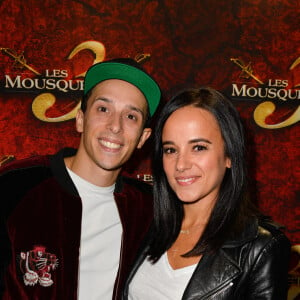 Exclusif - Alizée et son mari Grégoire Lyonnet à la générale de la comédie musicale "Les 3 Mousquetaires" au Palais des Sports à Paris le 7 octobre 2016. © Coadic Guirec - Cyril Moreau / Bestimage