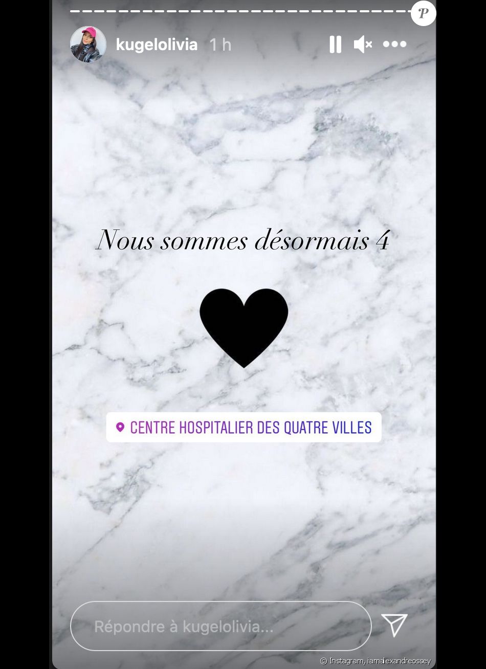 Olivia Kugel et Alexandre Ossey ont annoncé la naissance de leur deuxième enfant - Instagram, 4 janvier 2021