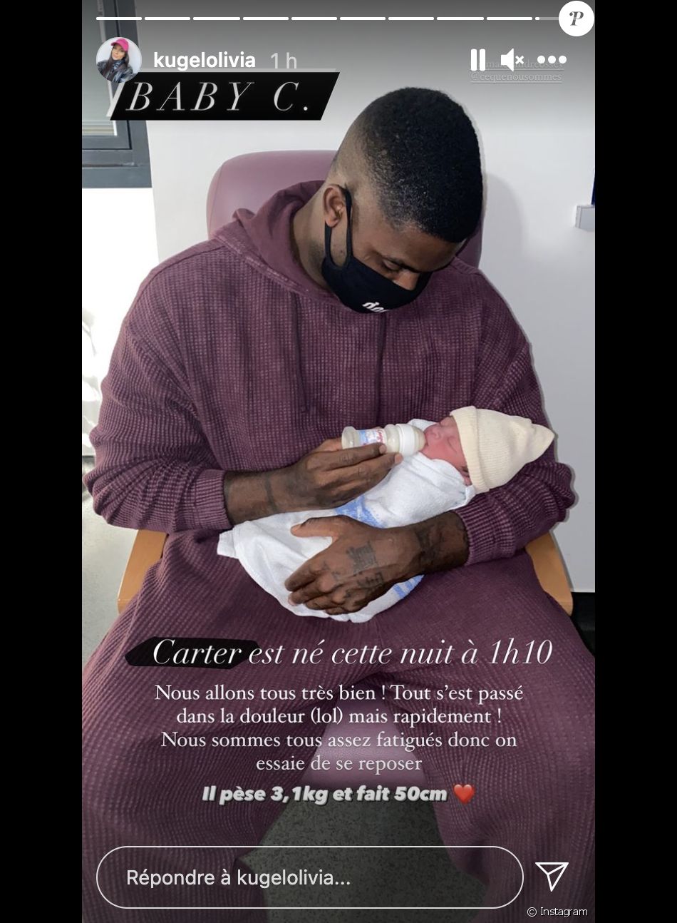 Olivia Kugel et Alexandre Ossey ont accueilli leur deuxième enfant, le petit Carter.