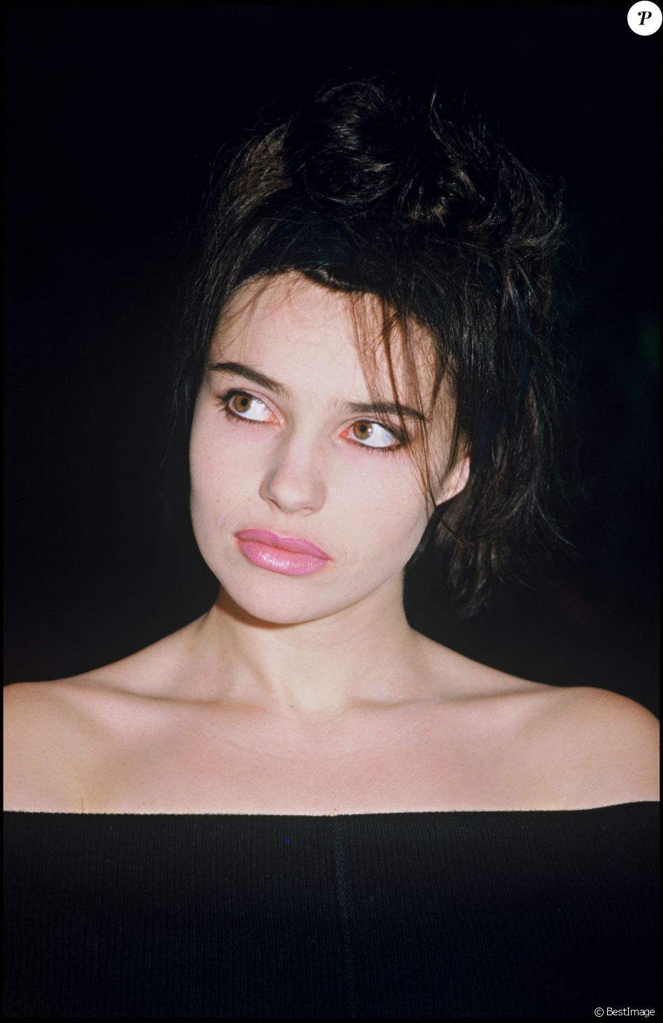Béatrice Dalle au Festival de Cannes en 1986. Purepeople
