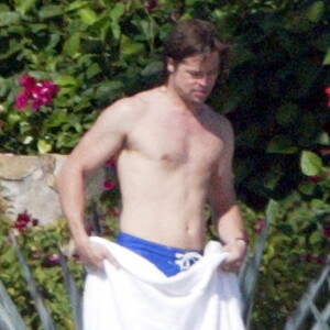 Brad Pitt au Mexique en 2003.