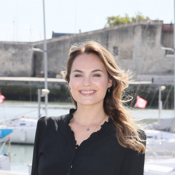 Mélanie Maudran - Photocall de la série "Un si grand soleil" lors de la 21e édition du Festival de la Fiction TV de la Rochelle. Le 14 septembre 2019. © Patrick Bernard / Bestimage