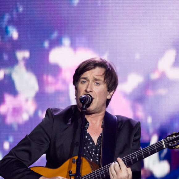 Thomas Dutronc - Enregistrement de l'émission "Fête de la chanson française" à l'Olympia à Paris, qui sera diffusée le 9 janvier sur France 2. © Tiziano Da Silva - Cyril Moreau / Bestimage