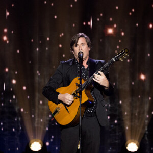 Thomas Dutronc - Enregistrement de l'émission "Fête de la chanson française" à l'Olympia à Paris, qui sera diffusée le 9 janvier sur France 2. © Tiziano Da Silva - Cyril Moreau / Bestimage