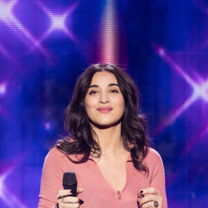 Camelia Jordana - Enregistrement de l'émission "Fête de la chanson française" à l'Olympia à Paris, qui sera diffusée le 9 janvier sur France 2. © Tiziano Da Silva - Cyril Moreau / Bestimage