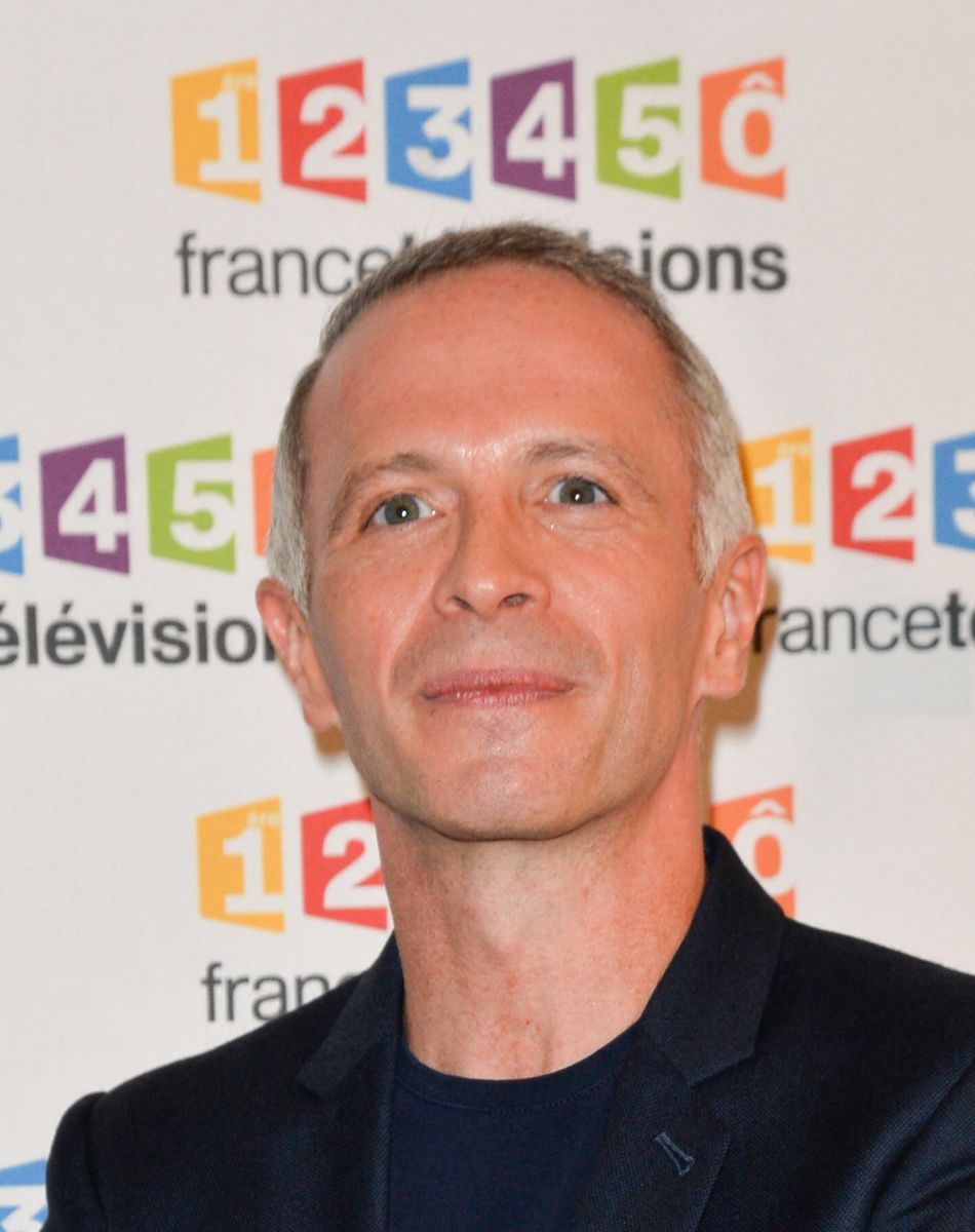 Samuel Étienne lors du photocall de la présentation de la nouvelle dynamique 2017-2018 de France Télévisions. Paris, le 5 juillet 2017. © Guirec Coadic/Bestimage