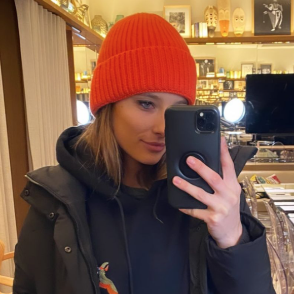 Ilona Smet à l'issue du tournage du nouveau clip de Kendji Girac, à Paris. Le 13 janvier 2020.