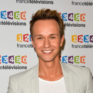 Cyril Féraud lors du photocall de la présentation de la nouvelle dynamique 2017-2018 de France Télévisions. Paris, le 5 juillet 2017. © Guirec Coadic/Bestimage