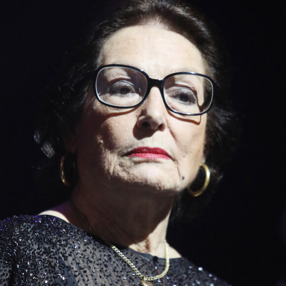 Exclusif - Nana Mouskouri - Concert "Michel Legrand & Friends" en hommage à Michel Legrand au Grand Rex à Paris. © Denis Guignebourg/Bestimage