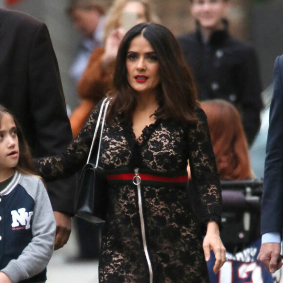 Salma Hayek et sa fille Valentina Paloma à Los Angeles le 29 mars 2016.