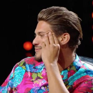 Rayane Bensetti dans "La chanson secrète" le 15 janvier 2021 sur TF1.