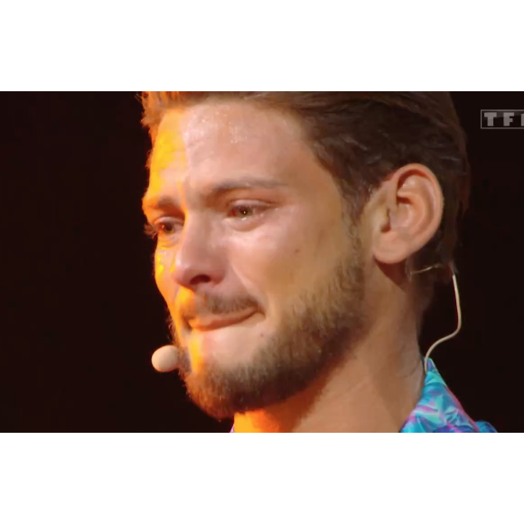 Rayane Bensetti dans "La chanson secrète" le 15 janvier 2021 sur TF1.