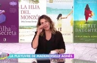 Mademoiselle Agnès émue en parlant de sa fille dans Clique sur Canal +