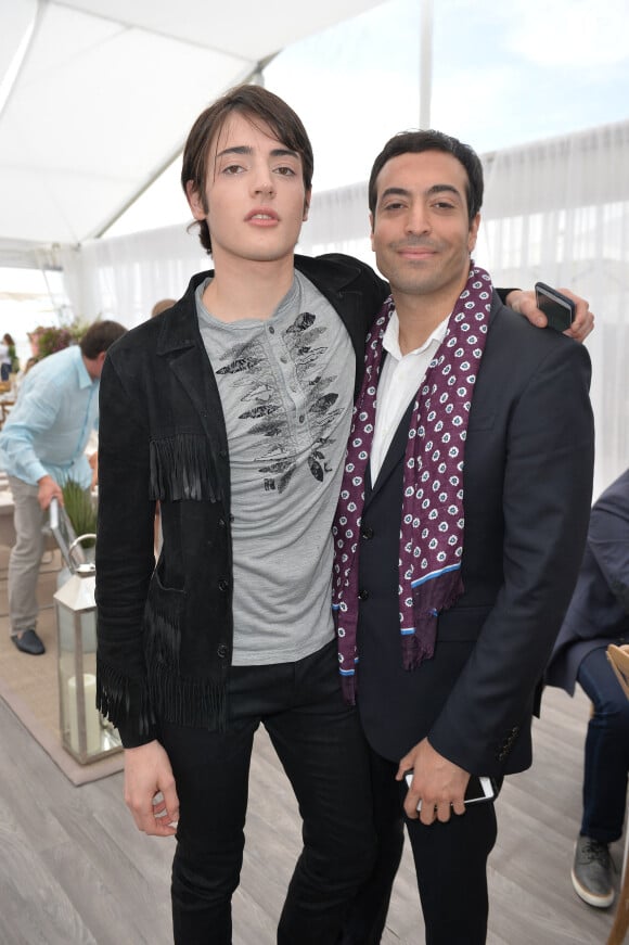 Harry Brant, Mohammed Al Turki - Déjeuner Fendi lors du 68ème festival international du film de Cannes. Le 21 mai 2015