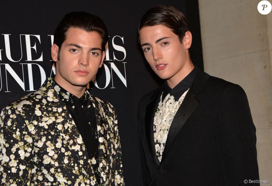 Peter Brant Jr et son frère Harry Brant - Gala Vogue Paris Foundation ...