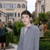 Harry Brant - Milla Jovovich, transformée en oeuvre d'art vivante pour l'artiste Tara Subkoff dans le cadre de la celebre Biennale de Venise, le 28 mai 2013.