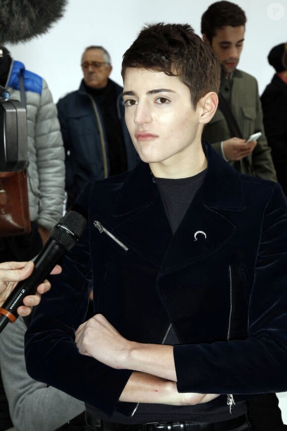 Harry Brant - Defile de mode pret-a-porter homme automne-hiver 2013/2014 "Dior" a la Garde Republicaine a Paris, le 19 janvier 2013.
