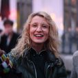 Exclusif - Alexandra Lamy au vernissage de l'exposition photos "Libres et égales" à l'occasion de la journée internationale des droits des femmes sur les grilles de la cour d'appel à Paris, France, le 6 mars 2020. © Rachid Bellak/Bestimage