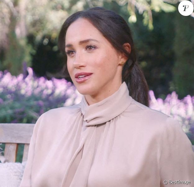 Meghan Markle, duchesse de Sussex, fait une apparition à la télévision américaine dans l'émission "CNN Heroes" le 13 decembre 2020.