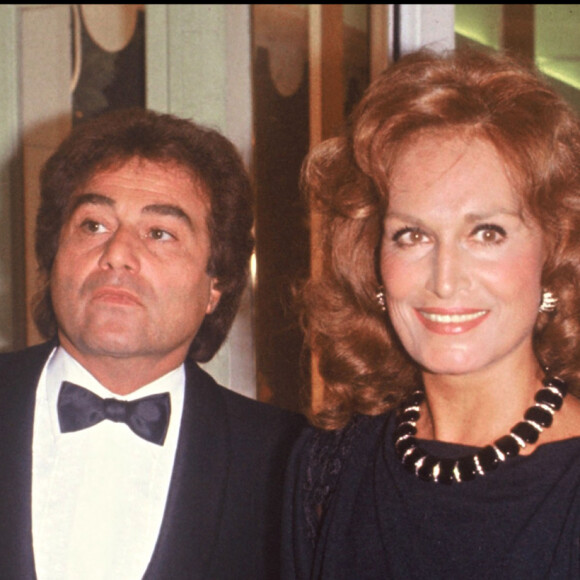 Archives - Orlando et Dalida en soirée à Paris en 1983