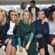 Julie Gayet, Alexandra Lamy, Audrey Lamy, Lilou Fogli et Aurélie Saada - Front Row du défilé Lacoste Collection Prêt-à-Porter Printemps/Eté 2020 lors de la Fashion Week de Paris, le 1er octobre 2019. © Veeren Ramsamy-Christophe Clovis/Bestimage