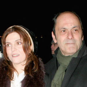 Jean-Pierre Bacri et Agnès Jaoui à l'arrivée au Théâtre du Châtelet pour la 30e cérémonie des César.