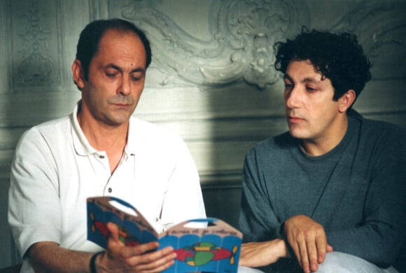 Jean-Pierre Bacri et Alain Chabat dans le film "Didier", en 1997. @Marlyse Press Photo/MPP/RENN PRODUCTIONS