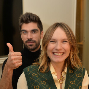 Exclusif - Ana Girardot et Quentin Reynaud - Press Junket lors du festival d'Unifrance "My French Film festival 2021" à l'hôtel Rochechouart à Paris. Le 13 janvier 2021. © Veeren/Bestimage